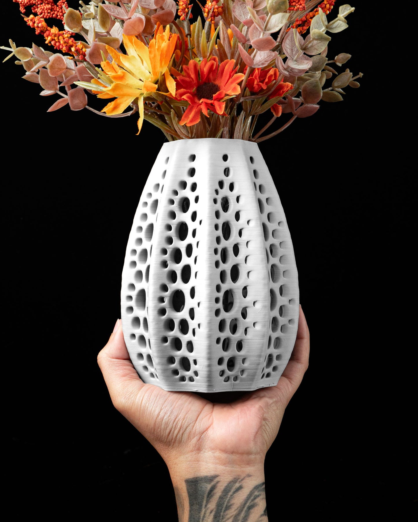 Koraalrif Bloempot - 3D-geprinte bloempot in PLA | Laagjesland